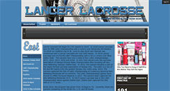Desktop Screenshot of lancerlacrosse.org